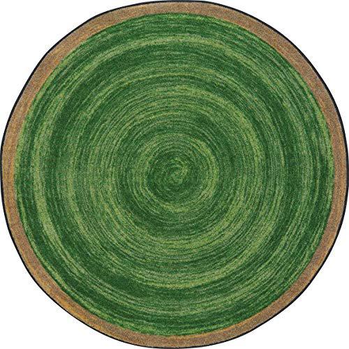Joy Carpet Feeling Natural Pine 5'4" Round. Picture 1