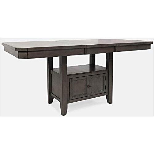 High/Low Rect Dining Table - Grey. Picture 1