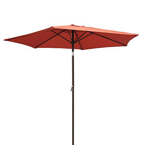 Outdoor 8 Foot Aluminum Umbrella. Picture 1
