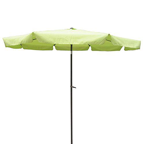 Outdoor 10 Foot Aluminum Umbrella with Flaps. Picture 1