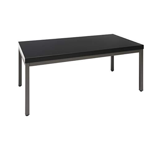 OFM Core Collection 44" Modern Coffee Table, Black (70001-BLK-BLK). Picture 1