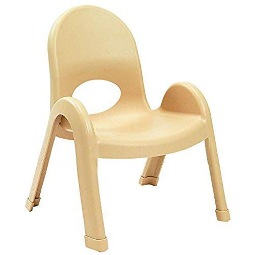 Value Stack™ 9" Child Chair - Natural Tan. Picture 1