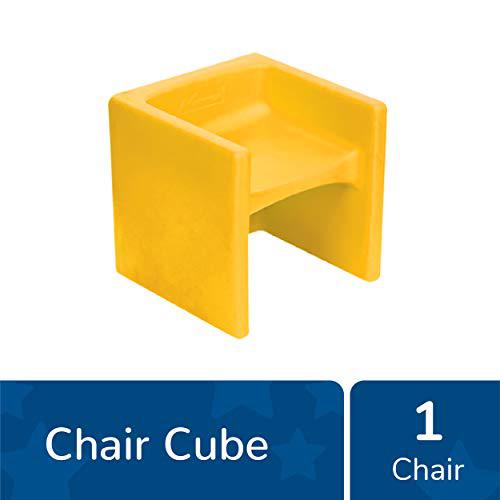 Cube Chair - Yellow. Picture 1