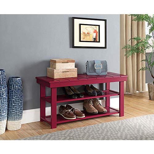 Oxford Utility Mudroom Bench with Shelves. Picture 1