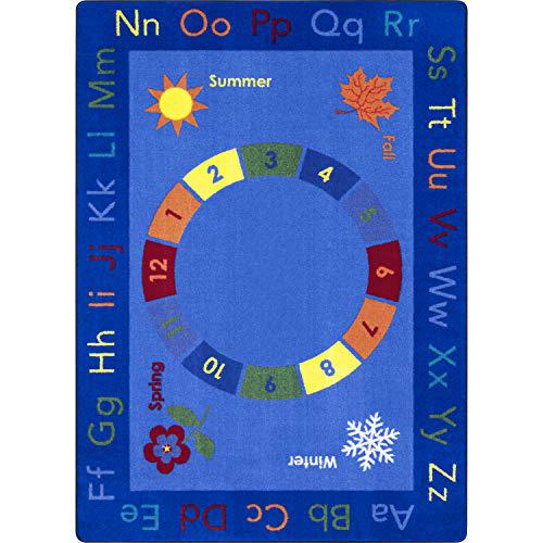Kid Essentials Learn Through the Seasons Multi 7'8" x 10'9". Picture 1