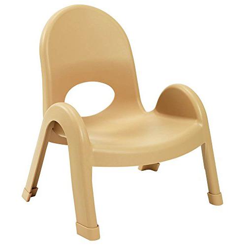Value Stack™ 7" Child Chair - 4 Pack - Natural Tan. Picture 1