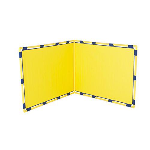 Big Screen Right Angle Panel - Yellow. Picture 1
