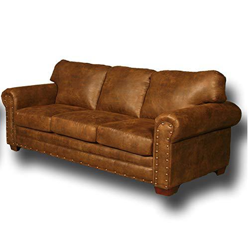 Buckskin Sofa. Picture 1