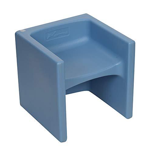 CHAIR CUBE SKY BLUE. Picture 1