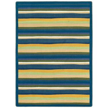 Joy Carpet Yipes Stripes Bold 13'2" Round. Picture 1