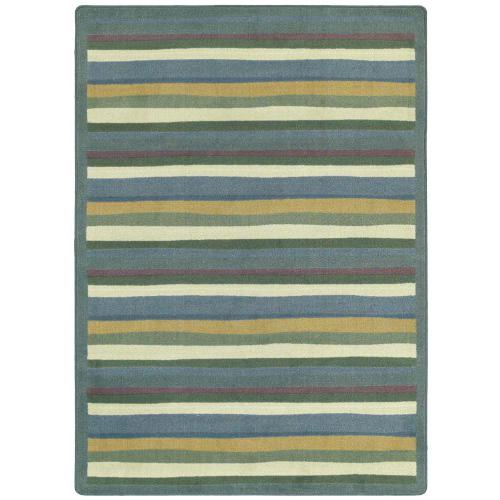 Joy Carpet Yipes Stripes Soft 13'2" Round. Picture 1