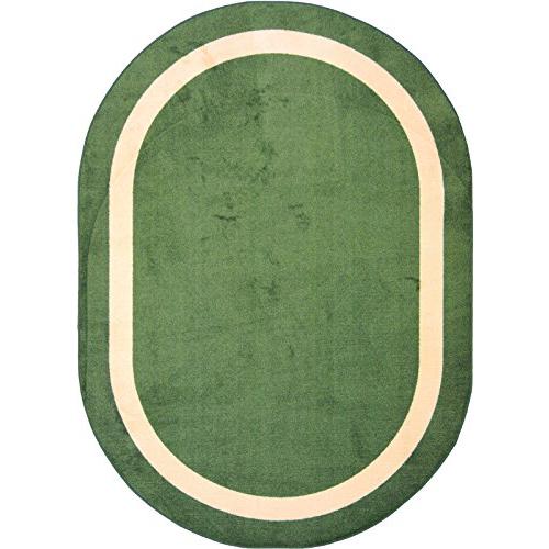 Joy Carpet Portrait Greenfield 10'9" x 13'2" Oval. Picture 1