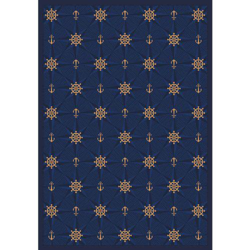 Joy Carpet Mariner'S Tale Navy 10'9" x 13'2". Picture 1