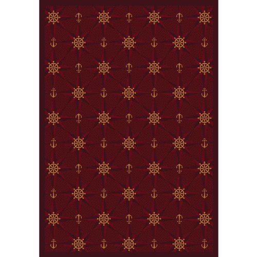 Joy Carpet Mariner'S Tale Wine 10'9" x 13'2". Picture 1
