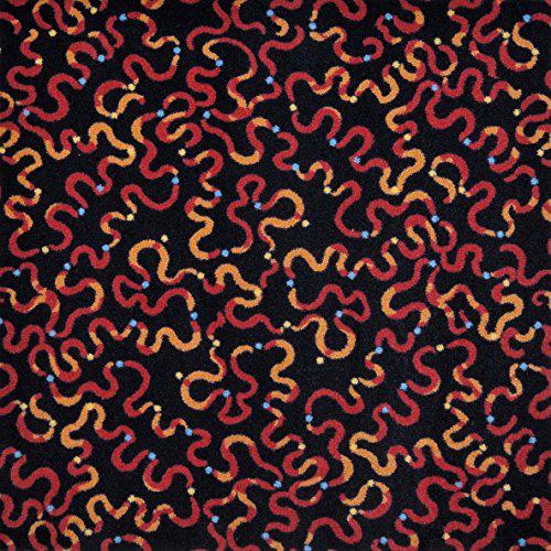 Joy Carpet Serpentine Red 10'9" x 13'2". Picture 1