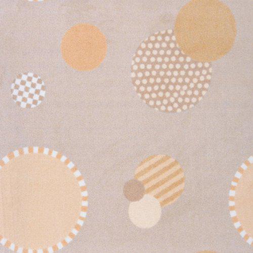 Joy Carpet Baby Dots Beige 10'9" x 13'2". Picture 1