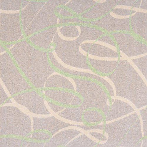 Joy Carpet Ribbons Green 10'9" x 13'2". Picture 1