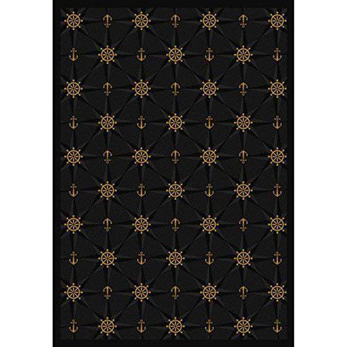 Joy Carpet Mariner'S Tale Onyx 3'10" x 5'4". Picture 1