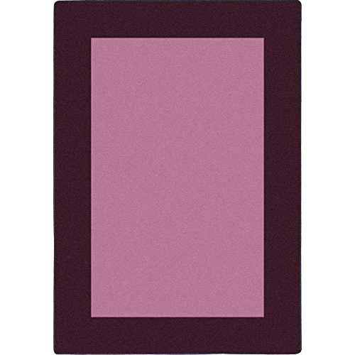 Joy Carpet All Around Purple 5'4" x 7'8". The main picture.
