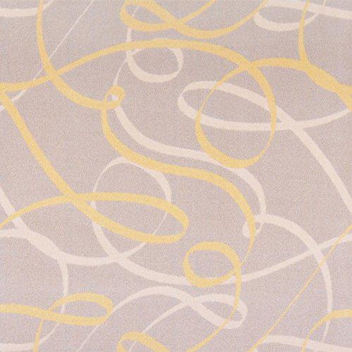 Gold Joy Carpets Ribbons and Bows Area Rug 7'8 x 10'9