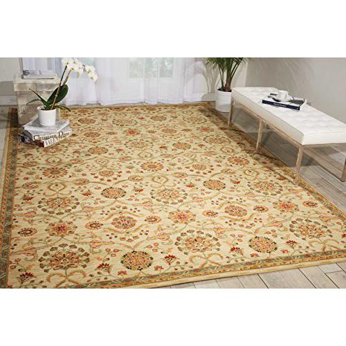 Ancient Times "Persian Treasure" Ivory Area Rug. Picture 1