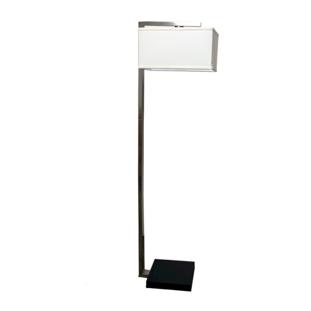 62"H Floating Shade Modern Floor Lamp. Picture 1