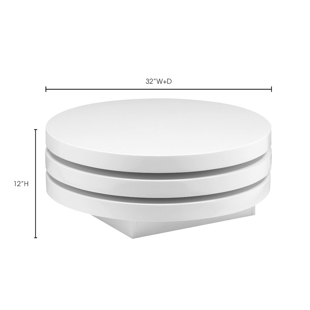 Torno Coffee Table (White), Belen Kox. Picture 4