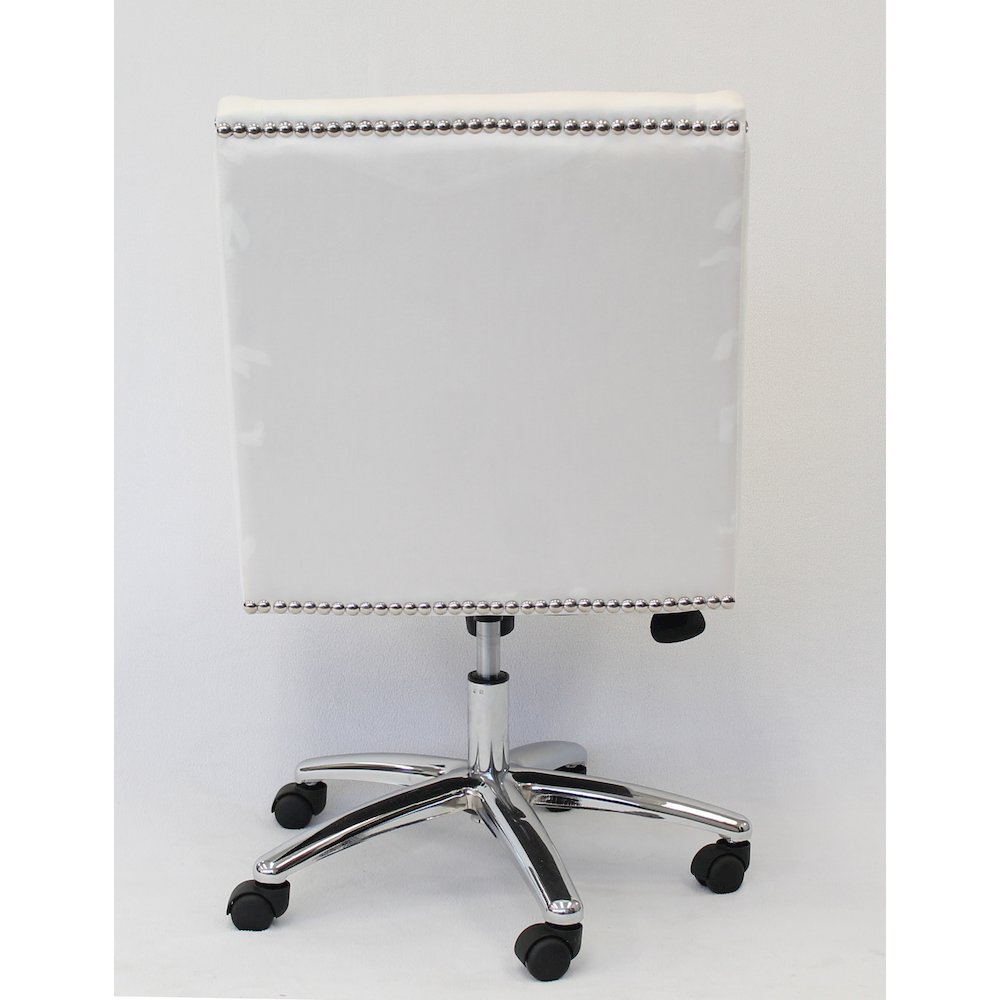 Boss Decorative Task Chair - White. Picture 4
