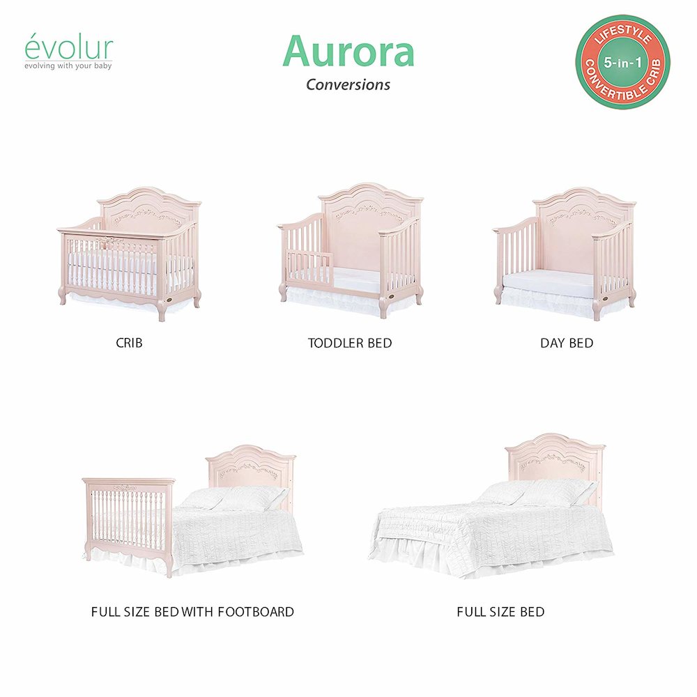 Aurora Convertible Crib. Picture 3