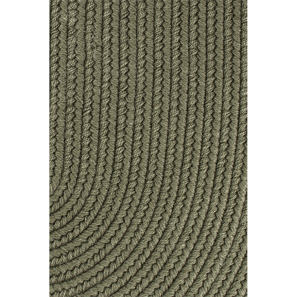 Solid Moss Green Wool 18" x 36" Slice. Picture 1