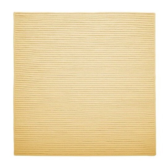 Simply Home Solid - Pale Banana 5' square. Picture 2