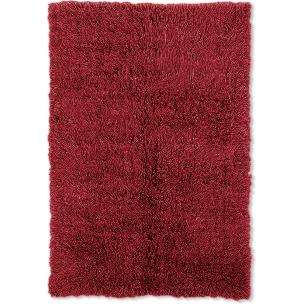 3A Flokati 2000gr Red 9x12, Rug. Picture 1