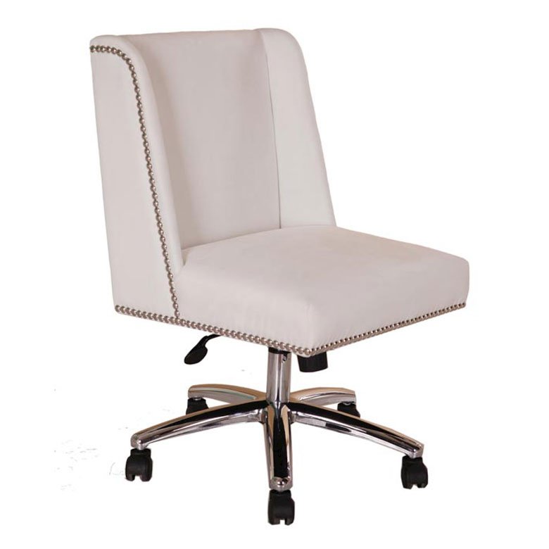 Boss Decorative Task Chair - White. The main picture.