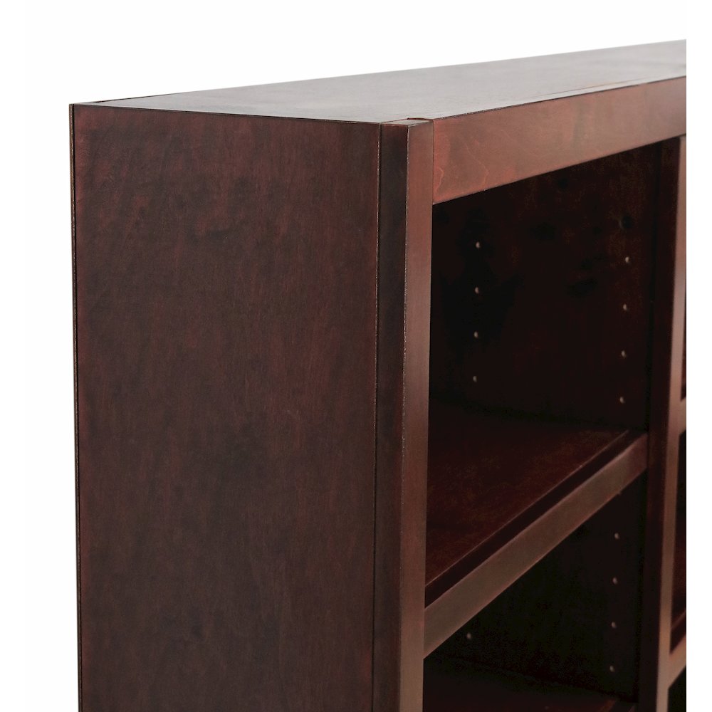 Concepts in Wood 72 x 84 Wall Storage Unit, Cherry Finish. Picture 5