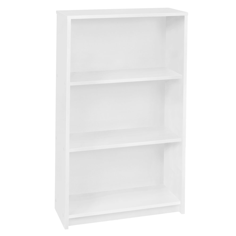 Niche Lux 3 Shelf Bookcase - White. Picture 2