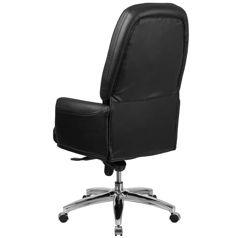 High Back Black Multifunction Executive Swivel Ergonomic Office Chair with Arms. Picture 3