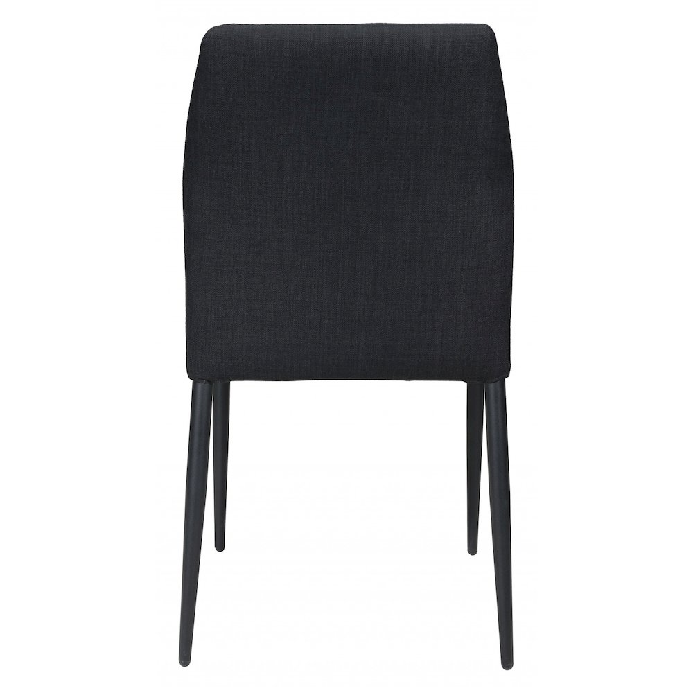 Revolution Dining Chair (Set of 4) Black Black. Picture 3
