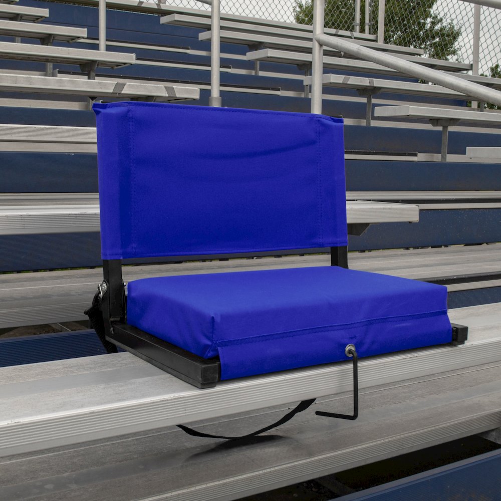Stadium Chairs for Bleachers with Back Support. Picture 4