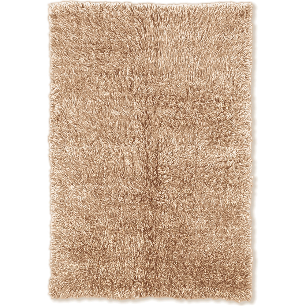 3A Flokati 2000gr Tan  9 x 12 Rug. The main picture.