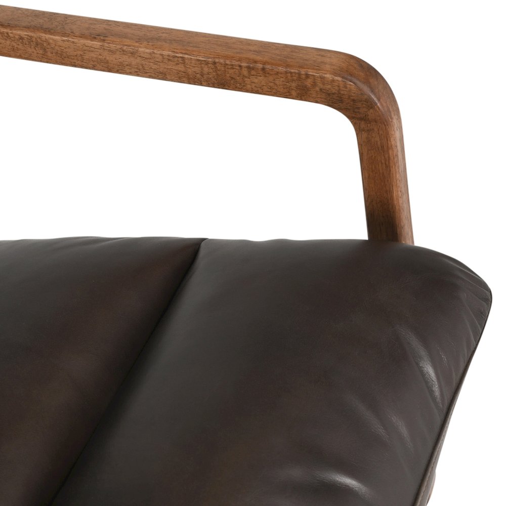 Scout Accent Chair Brown by Kosas Home. Picture 6