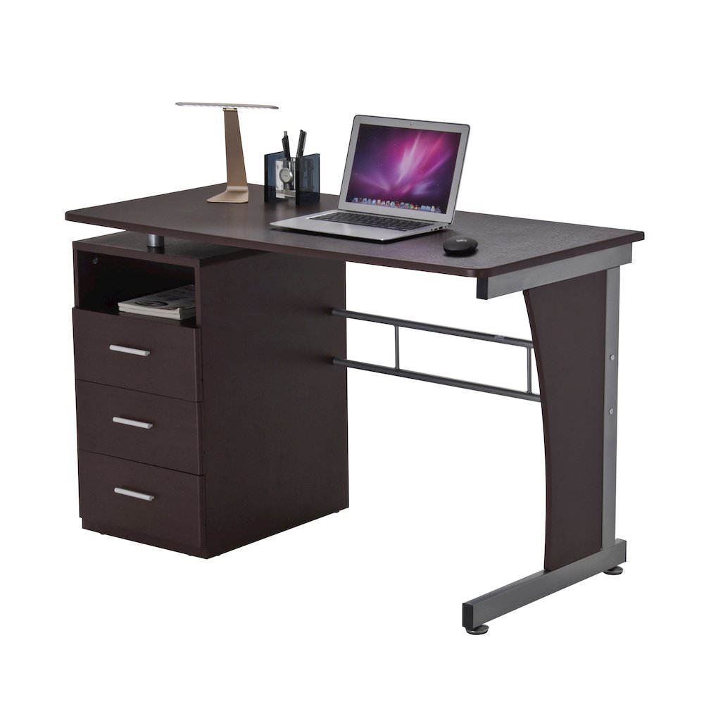 Computer Desk with Ample Storage. Picture 6