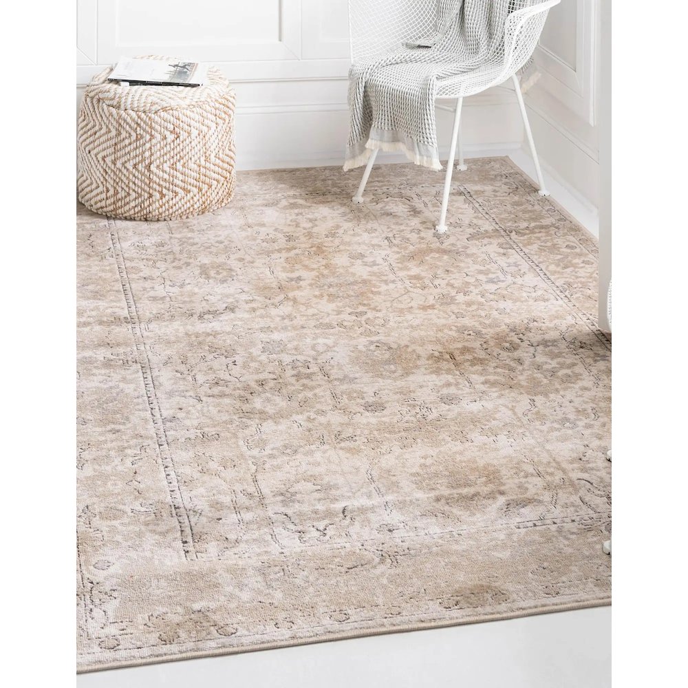 Central Portland Rug, Ivory (8' 0 x 11' 0). Picture 3