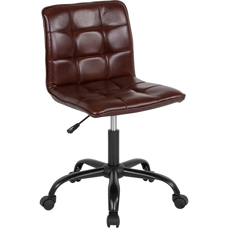 Sorrento Home and Office Task Chair in Brown LeatherSoft. The main picture.