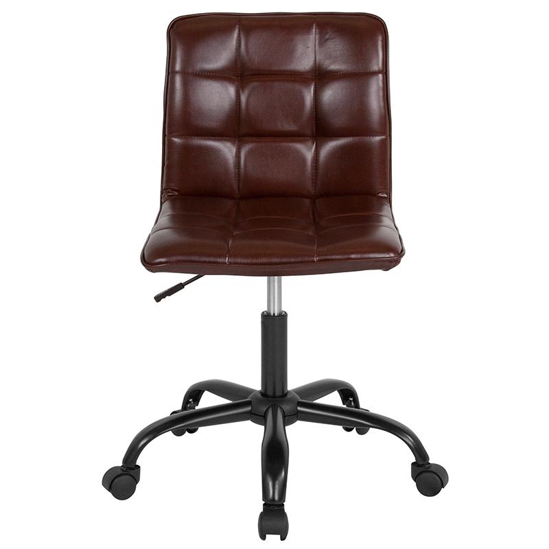 Sorrento Home and Office Task Chair in Brown LeatherSoft. Picture 4