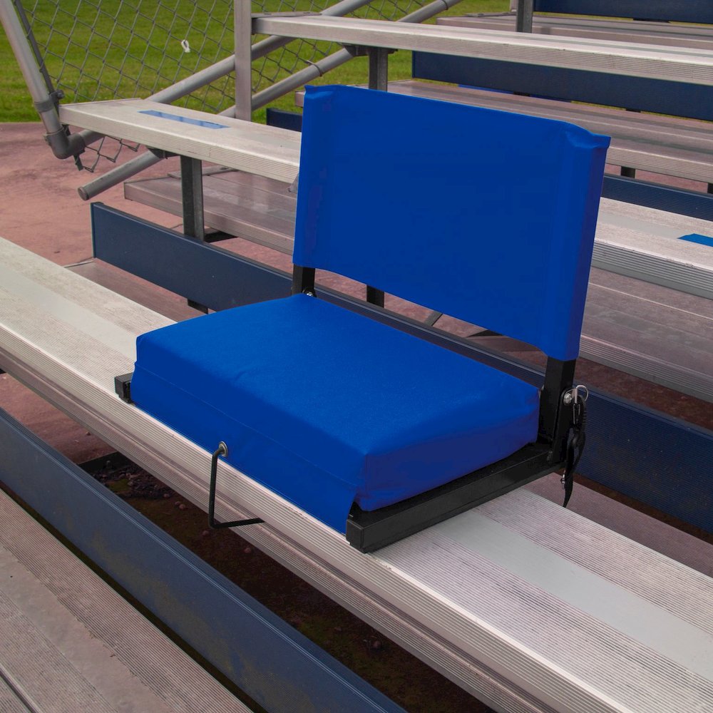 Stadium Chairs for Bleachers with Back Support. Picture 2
