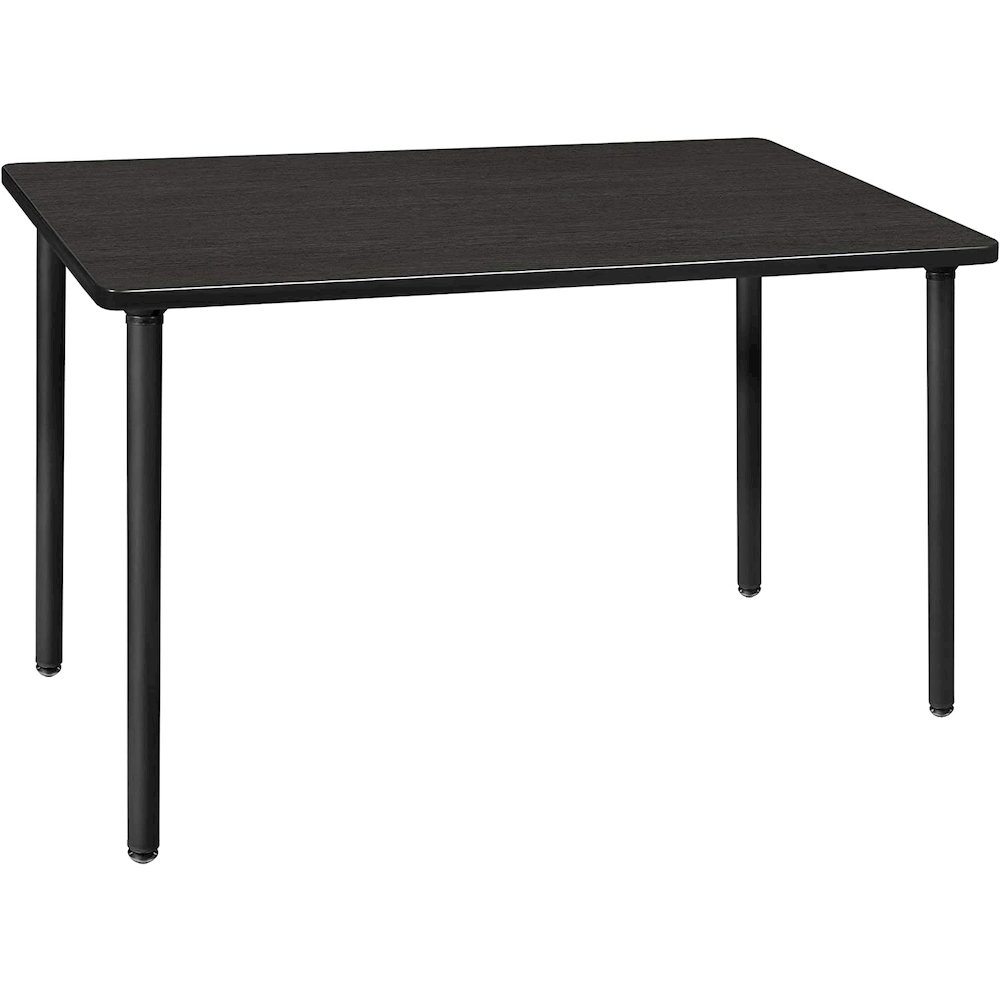 48" x 24" Kee Folding Training Table- Ash Grey/ Black. Picture 1