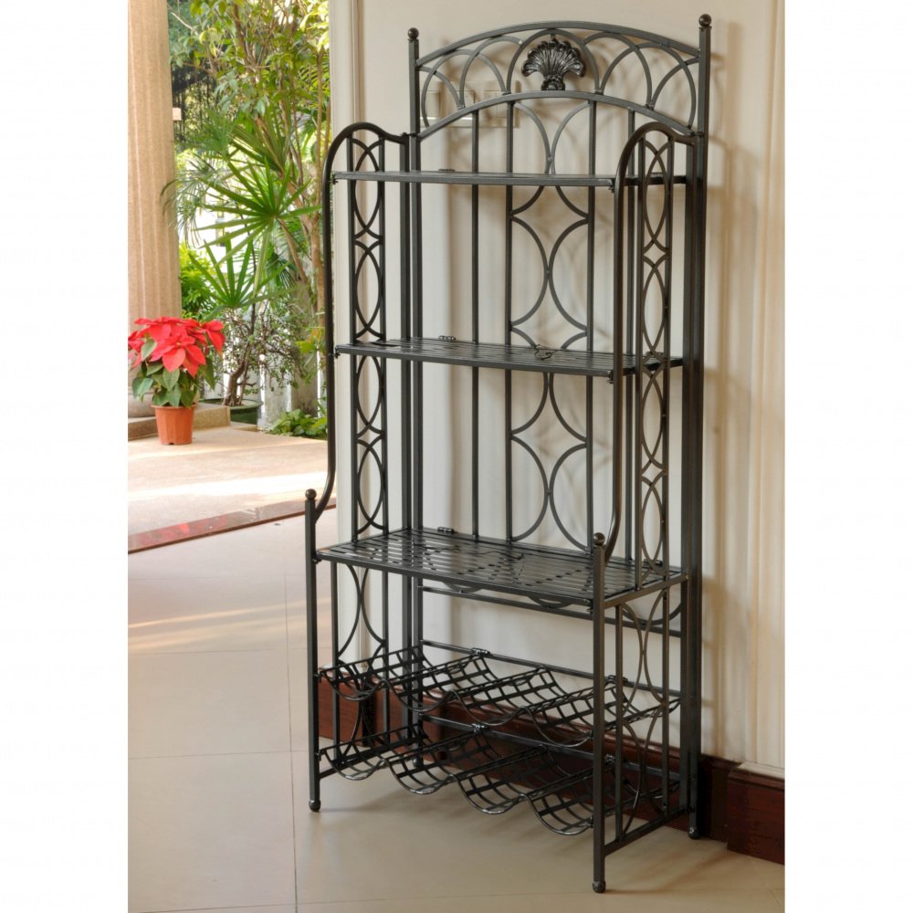 Iron 5-Tier Bakers Rack. Picture 1