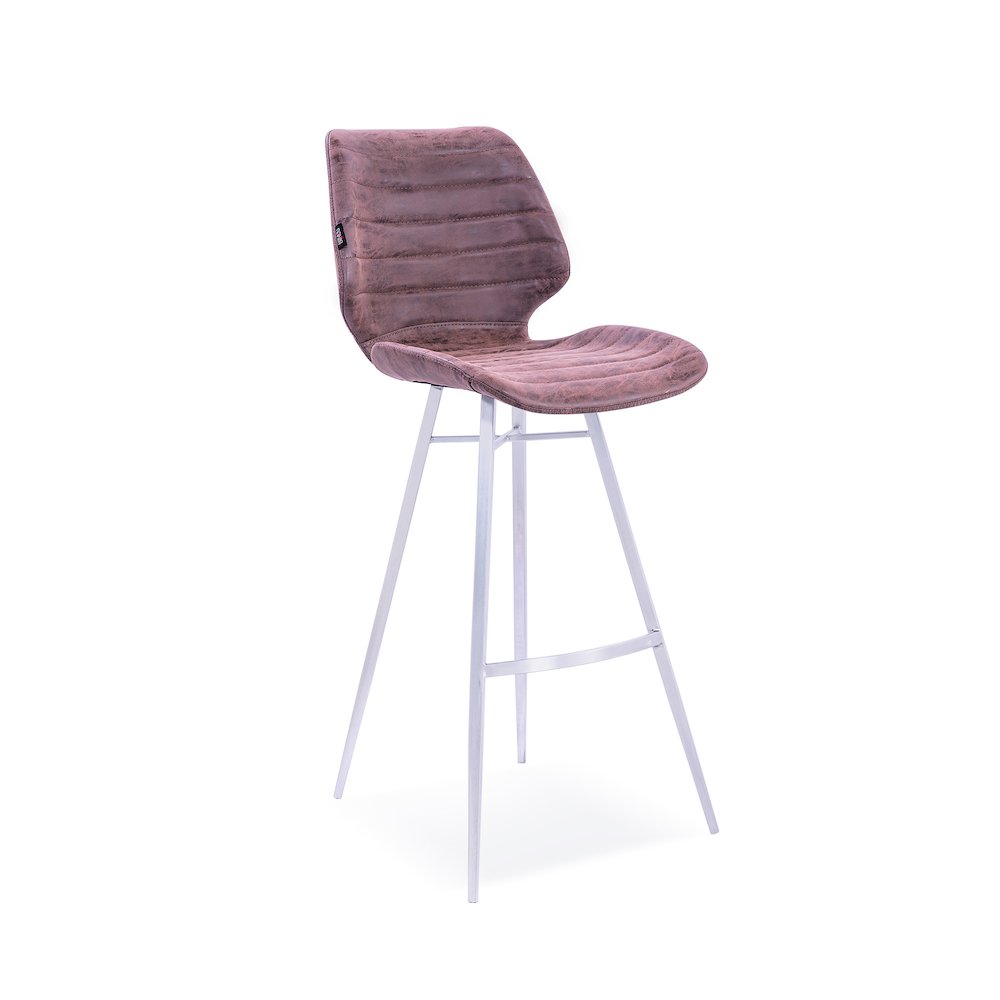 Gina Barstool Vintage Brown. Picture 1