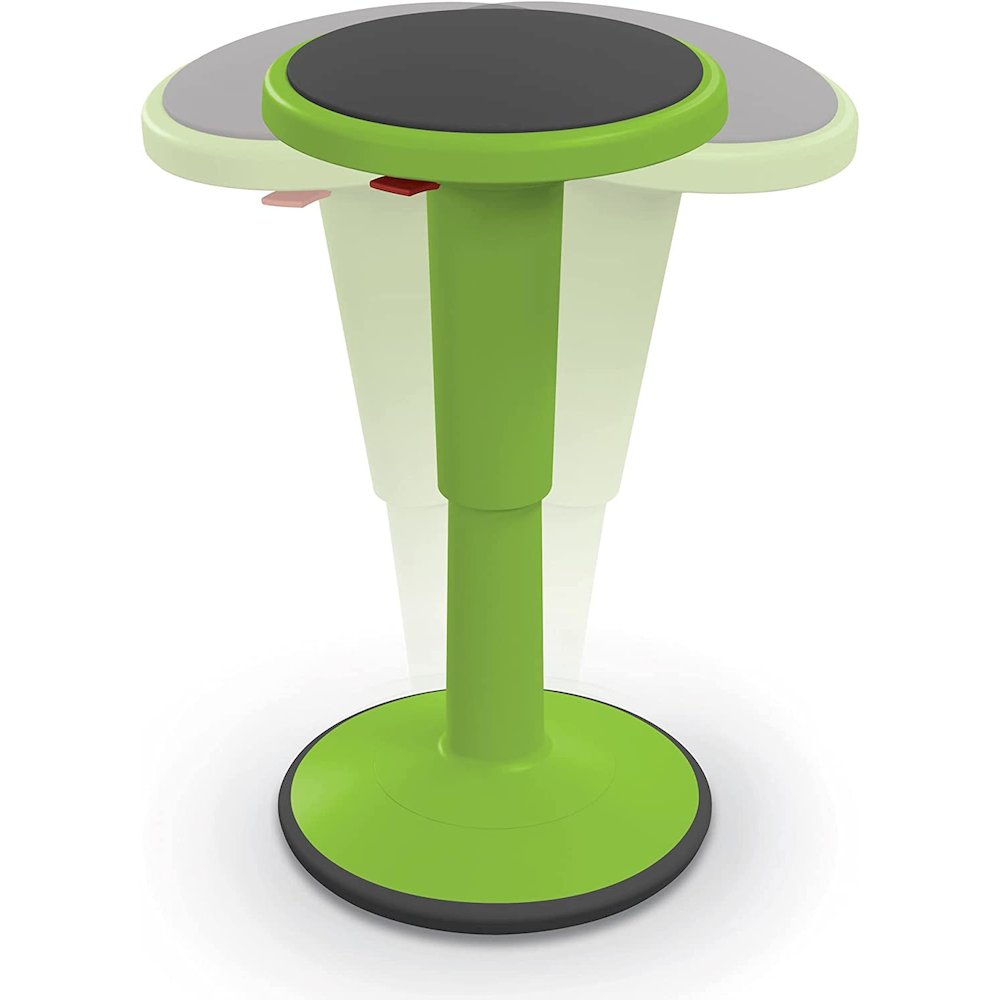 Hierarchy Height Adjustable Grow Stool- Short Stool (Green). Picture 4