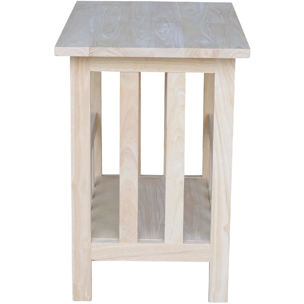 Mission Magazine End Table - 5239. Picture 6